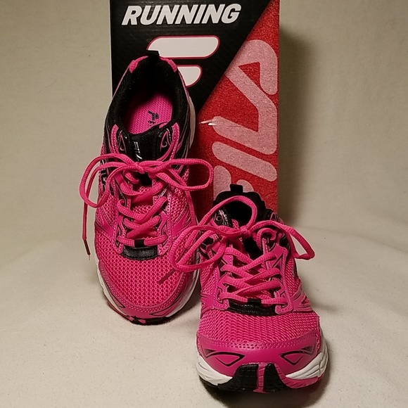 Fila Women's Running Shoes Hot Pink Size 7.5 Fila Women's Running Shoes Hot Pink Size 7.5